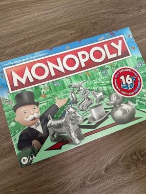 Brand new still sealed Monopoly Board Game - Classic Monopoly (Red, Green)